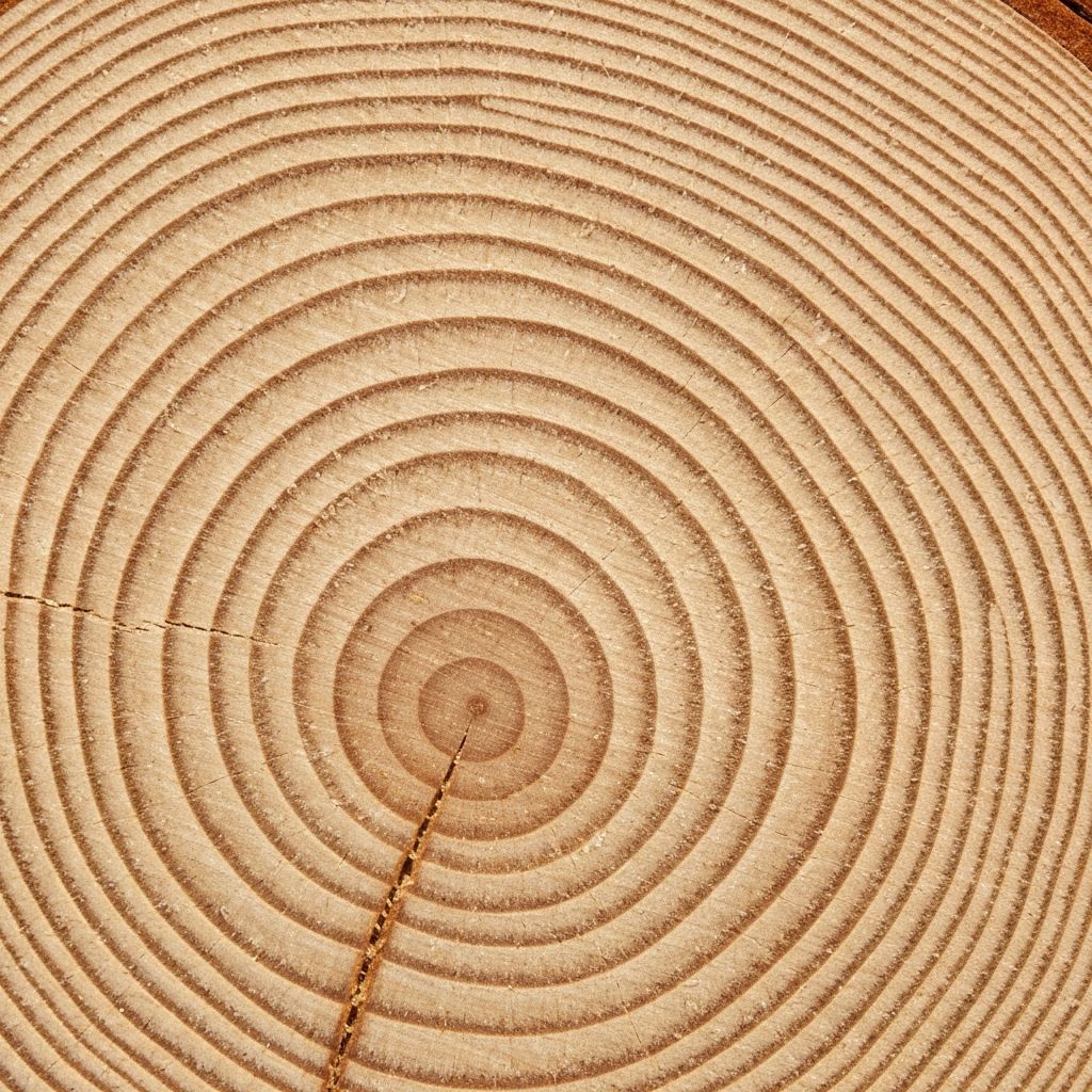 Натуральный спил берёзы